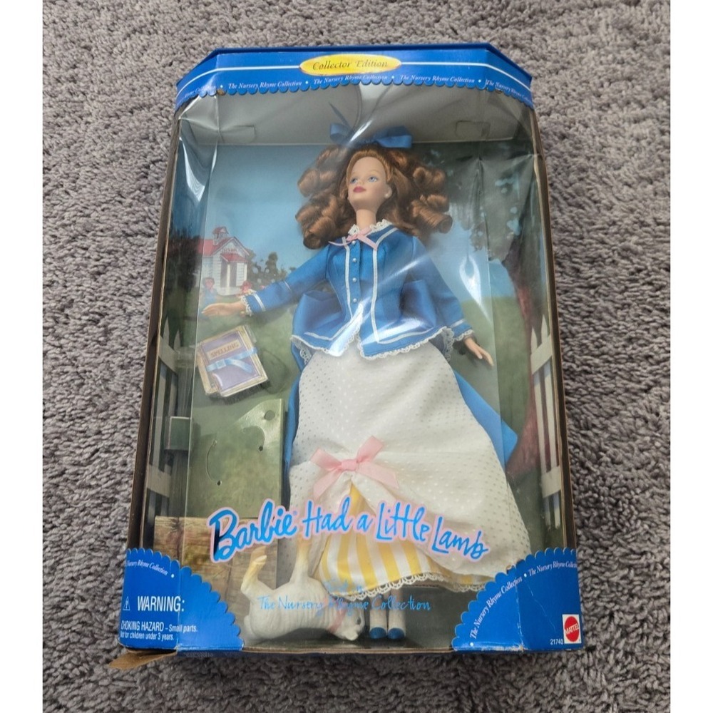 Mattel Barbie Had a Little Lamb Doll Nursery Rhyme Collection #21740